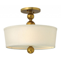 Semi Flush Mount 14-3/4" Width