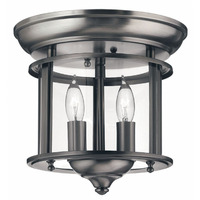 Flush Mount Ceiling Light 9-1/2" Width