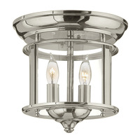 Flush Mount Ceiling Light 9-1/2" Width