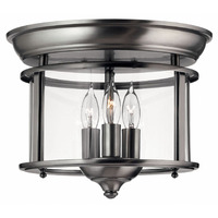 Flush Mount Ceiling Light 11-1/2" Width