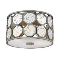 Flush Mount Ceiling Light 15" Width