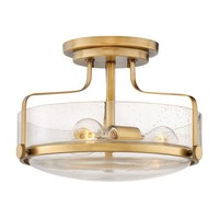 Semi Flush Mount 14-1/2" Width