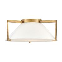 Flush Mount Ceiling Light 17" Width