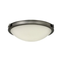 Flush Mount Ceiling Light 13-3/4" Width