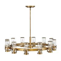 Mid Sized Chandelier 35-3/4" Width