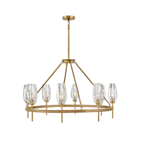 Large Foyer Chandelier 36" Width