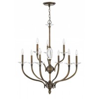 Mid Sized Chandelier 30-1/4" Width