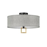 Semi Flush Mount 18" Width