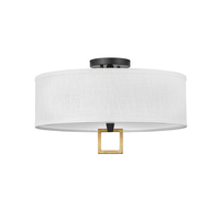 Semi Flush Mount 18" Width