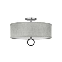 Semi Flush Mount 18" Width