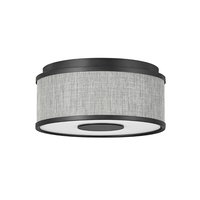 Flush Mount Ceiling Light 13-1/4" Width