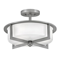 Semi Flush Mount 15-1/4" Width