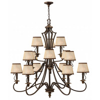 Large Foyer Chandelier 44-1/2" Width