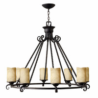 Mid Sized Chandelier 36-1/2" Width