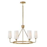 Mid Sized Chandelier 28-3/4" Width