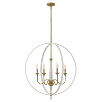 Mid Sized Chandelier 28" Width