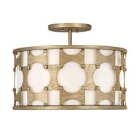 Semi Flush Mount 17" Width