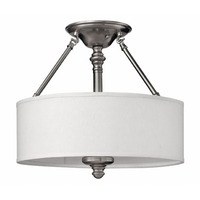 Semi Flush Mount 16" Width