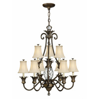 Large Foyer Chandelier 33" Width