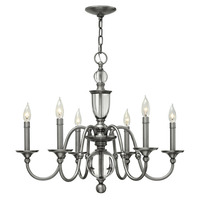 Mid Sized Chandelier 27-1/2" Width