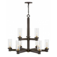 Large Foyer Chandelier 32" Width