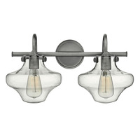 Bathroom Lighting (2 Bulbs) 20" Width