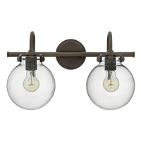 Bathroom Lighting (2 Bulbs) 19-1/4" Width