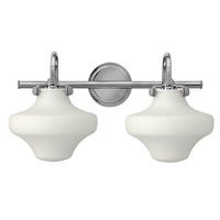 Bathroom Lighting (2 Bulbs) 20" Width