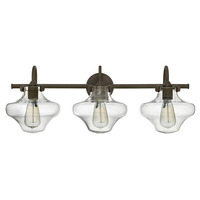 Bathroom Lighting (3 bulbs) 30" Width