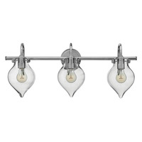 Bathroom Lighting (3 bulbs) 29-1/2" Width