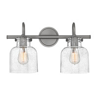 Bathroom Lighting (2 Bulbs) 19" Width