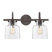 Bathroom Lighting (2 Bulbs) 19" Width