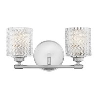 Bathroom Lighting (2 Bulbs) 14-1/2" Width