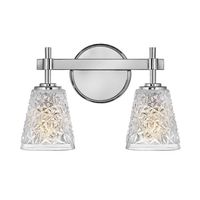 Bathroom Lighting (2 Bulbs) 14-3/4" Width