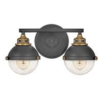 Bathroom Lighting (2 Bulbs) 16" Width