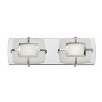 Bathroom Lighting (2 Bulbs) 14-1/2" Width