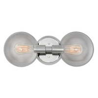 Bathroom Lighting (2 Bulbs) 15-3/4" Width