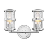 Bathroom Lighting (2 Bulbs) 13-1/2" Width