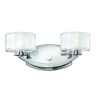 Bathroom Lighting (2 Bulbs) 14" Width