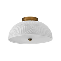 Flush Mount Ceiling Light 13-1/4" Width