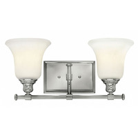 Bathroom Lighting (2 Bulbs) 16-3/4" Width