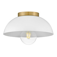 Flush Mount Ceiling Light 11" Width