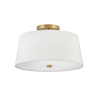 Flush Mount Ceiling Light 14" Width