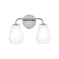 Bathroom Lighting (2 Bulbs) 14-3/4" Width