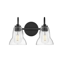 Bathroom Lighting (2 Bulbs) 15" Width