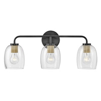 Bathroom Lighting (3 bulbs) 24" Width