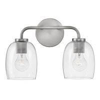 Bathroom Lighting (2 Bulbs) 14-3/4" Width