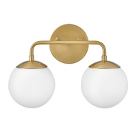 Bathroom Lighting (2 Bulbs) 14-3/4" Width