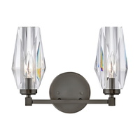 Bathroom Lighting (2 Bulbs) 13-3/4" Width