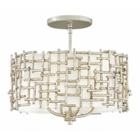 Flush Mount Ceiling Light 16" Width